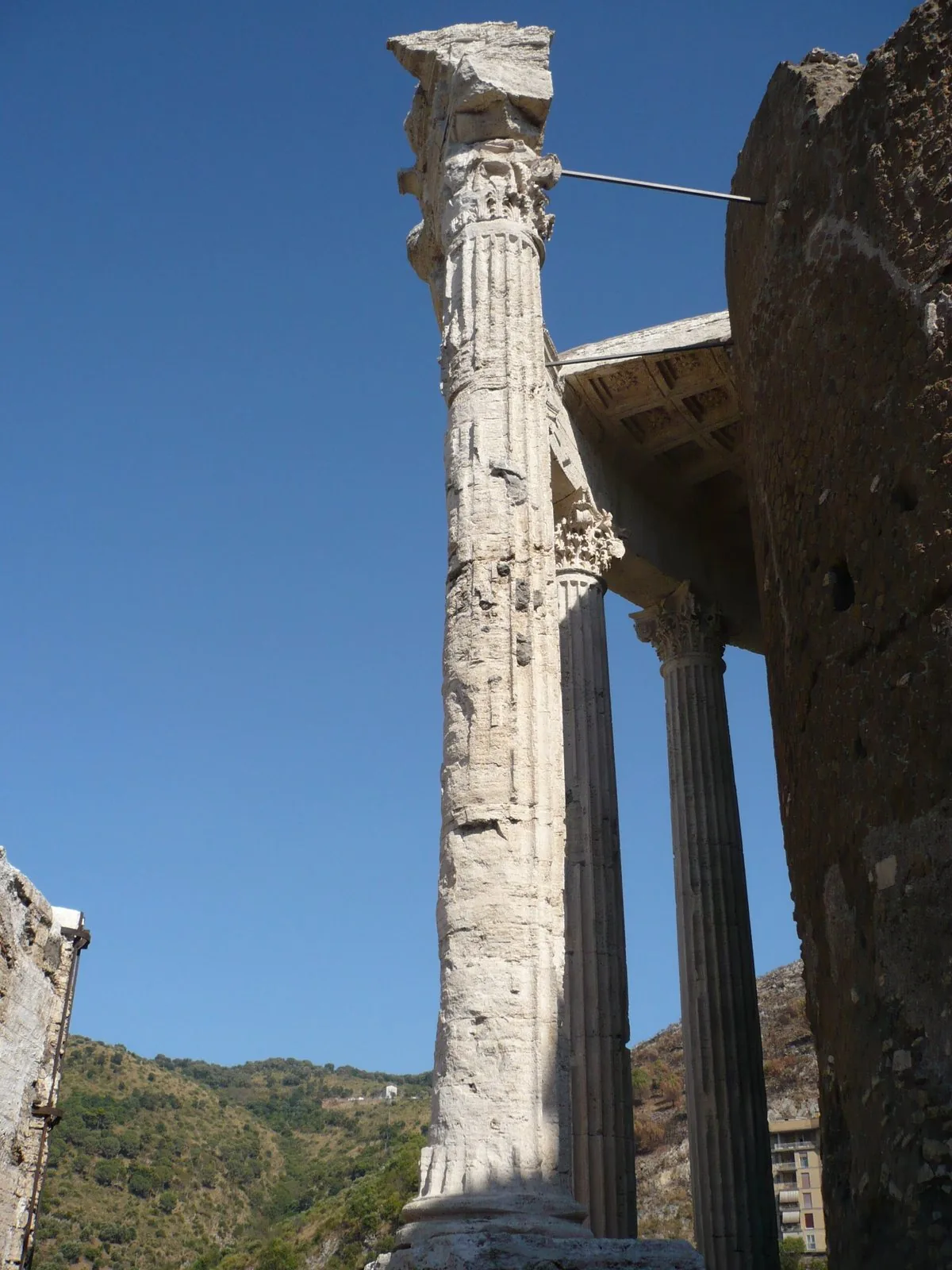 Il Tempio di Vesta sull'acropoli di Tivoli