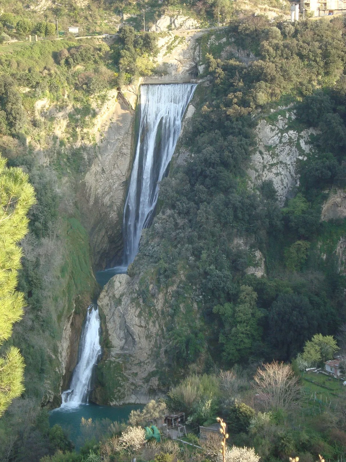 La Grande Cascata dell'Aniene a Tivoli